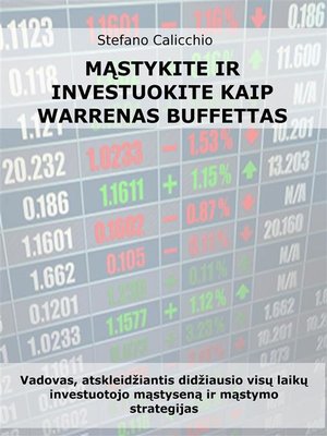 cover image of Mąstykite ir investuokite kaip Warrenas Buffettas